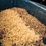 Bearded Butchers Mushroom & Swiss Bratwurst DIY Kit - For Homemade Brats, Great with Pork, Venison, Beef, Elk, or Bison - Includes Bratwurst Seasoning, Swiss Cheese, Mushroom Bits, and 32mm Collagen Casings - Perfect for Hunters and DIY Meat Processors
