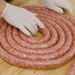 Bearded Butchers Mushroom & Swiss Bratwurst DIY Kit - For Homemade Brats, Great with Pork, Venison, Beef, Elk, or Bison - Includes Bratwurst Seasoning, Swiss Cheese, Mushroom Bits, and 32mm Collagen Casings - Perfect for Hunters and DIY Meat Processors