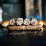 Bearded Butchers Mushroom & Swiss Bratwurst DIY Kit - For Homemade Brats, Great with Pork, Venison, Beef, Elk, or Bison - Includes Bratwurst Seasoning, Swiss Cheese, Mushroom Bits, and 32mm Collagen Casings - Perfect for Hunters and DIY Meat Processors