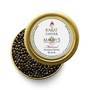 Russian Osetra Karat Caviar - Black - 4.0 oz jar