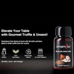 Umamiso Mi-Salt with Barley & White Truffle 2.47 oz Plant-Based, Gourmet Seasoning For Cooking, Fries, Popcorn, Grilled Fish, Meats | Unique Aromas Sweetness, & Richness