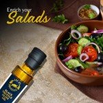 Luca's Truffles Black Truffle Oil Infused - Premium Italian Extra Virgin Olive Oil - Non-GMO, Gluten-Free, Gourmet Oil for Cooking & Seasoning, 3.38 fl. oz