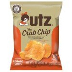 Utz Crab Chips 1 oz. Bags, 42 Count, Crispy Fresh Potato Chips, Perfect for Vending Machines, Individual Snacks to Go, Trans-Fat Free