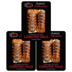 Nordic Catch Wild, Cold Water Atlantic Maine Lobster Tails - Fresh, Individually Frozen Lobster Sustainably Caught in Maine’s North Atlantic Cold Water, Culinary Favorite for Firmness, Texture & Taste (3 Pack)