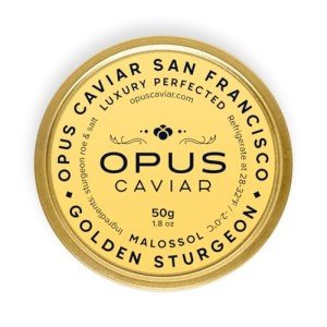 Golden Sturgeon Roe - Osetra Black Caviar 1.8oz