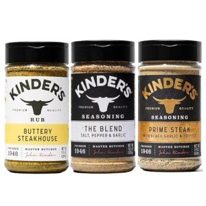 Kinder's Gourmet Seasoning Set: Rubs & Blends