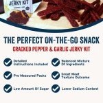 Jerky Seasoning Kit: Cracked Pepper & Garlic