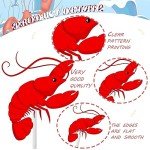 Crawfish Cupcake Toppers – 24 Party Decorations