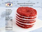 Sayersbrook Bison Ranch Bison Burger Patties - 30 Count