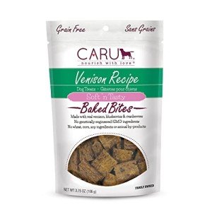 Caru Soft 'n Tasty Venison Dog Treats 3.75 oz