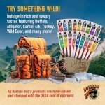 Buffalo Bob's Wild Game Meat Snack Stick - Venison Teriyaki Stick 10 Pack