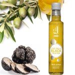 Black Truffle Oill with Truffle Slices, Premium Reserve, 100ml (3.4 Fl oz) by GL Truffle Gourmet Line, Umbria, Italy