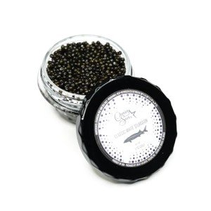 Caviar Star - American Beluga Caviar Food | Pacific White Sturgeon Caviar | Exquisite Fresh Fish Roe Seafood Delicacy for Gourmet Dining | Ideal for Elegant Entertaining, and Blinis for Caviar (2 oz)