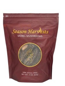 Season Harvests Dried Morel Mushrooms 2oz