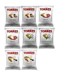 Torres Spanish Potato Chips 4 Flavor Variety Pack