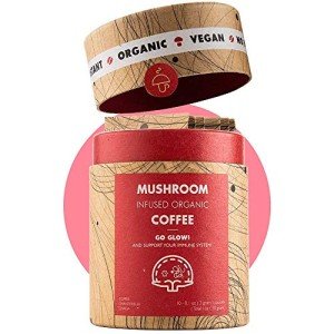 MushroomCups GoGlow Instant Coffee | 10 Servings