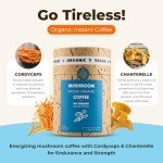 MushroomCups Instant Coffee | Organic Energy Boost