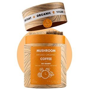 MushroomCups GoSharp Instant Coffee - 10 Servings