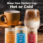 MushroomCups GoSharp Instant Coffee - 10 Servings
