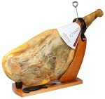 Spanish Serrano Ham with Carving Knife Set