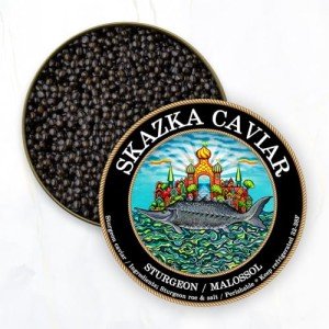 SKAZKA Caviar - Premium Beluga Sturgeon Caviar 2 Oz