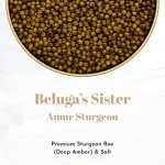 Amur Sturgeon Caviar - Rich & Nutty Delicacy 4 Oz
