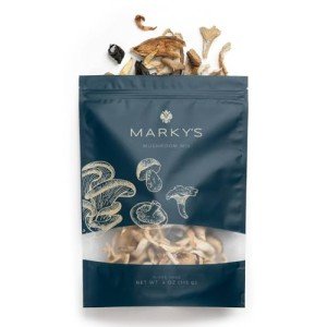 Sliced Dried Mushroom Mix - Blue Oyster & More
