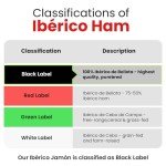 Premium Jamón Ibérico de Bellota Slices - 2.5oz
