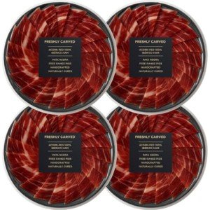 Sliced Iberico Acorn-Fed Ham - 3 oz Pack
