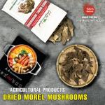 Dried Morel Mushrooms 2.47 Oz - Natural Flavor