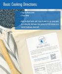 Premium Black Lentils | Non-GMO | Vegan