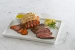Maine Lobster Tails and Kobe Flat Iron Steaks