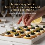 Premium Sevruga Black Caviar - Rich & Elegant