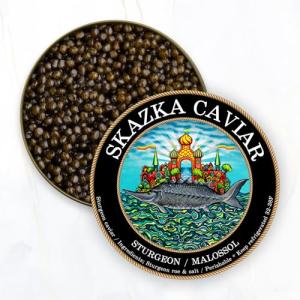SKAZKA Caviar - Premium Dark Amber Osetra 2 Oz