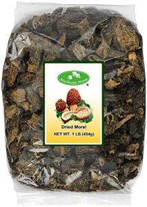 Premium Dried Morel Mushrooms, 1 Pound