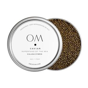 Kaluga Hybrid Caviar 50g - Rich Flavor