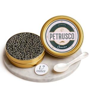 Premium Sevruga Black Caviar for Fine Dining
