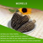 8oz Premium Dried Wild Morel Mushrooms