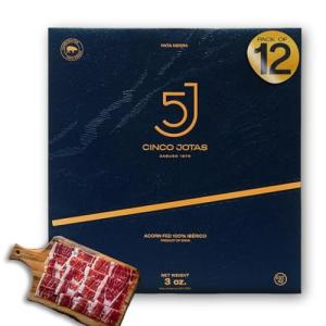Cinco Jotas Authentic Acorn-Fed Iberian Ham 3oz