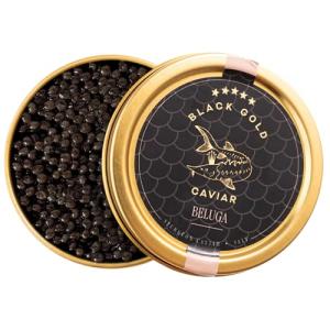 Beluga Black Caviar - Gourmet Sturgeon Fish Roe