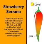 Fat Cat Gourmet Strawberry Serrano Hot Sauce, 6 Pack