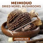 Grade AAA Dried Morel Mushrooms - Healthy Umami Flavor