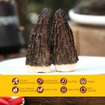Grade AAA Dried Morel Mushrooms - Healthy Umami Flavor