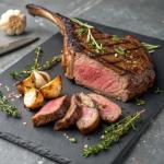 Grumpy Butcher Monster Tomahawk Wagyu Steak, 48-60 ounces - Wagyu Beef Dry Aged Ribeye Steaks Masterpiece