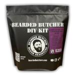 Bearded Butchers Cajun Snack Stick DIY Kit – Make Cajun-Flavored Snack Sticks with Beef, Venison, or Any Meat – Includes Cajun Seasoning, 17mm Collagen Casings & Curing Salt – Just Add Up to 25 lbs of Meat