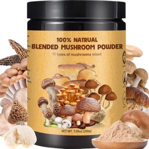 Dried Mixed Mushroom Powder - 11 Chef's Blend