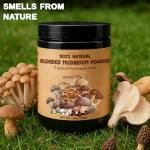 Dried Mixed Mushroom Powder - 11 Chef's Blend