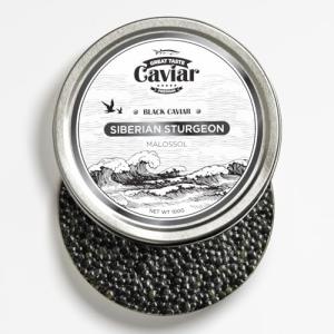 Siberian Sturgeon Malossol Black Caviar - 3.52 oz