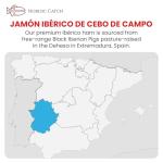 Sliced Ibérico Ham, Hand-Carved Green Label, 3 Pack