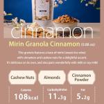 AMAGURA Cinnamon Mirin Granola 5.3 Oz